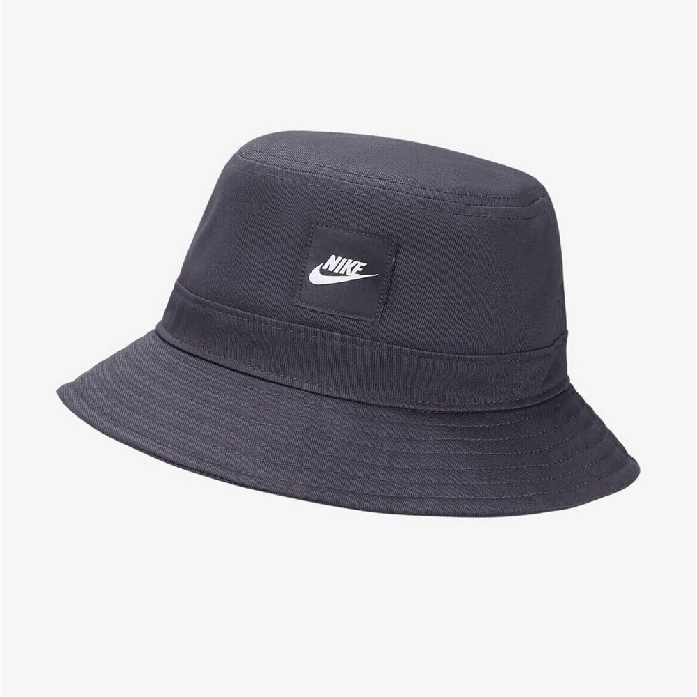 New Nike Sportswear Future Bucket Hat Color Charcoal - One Size Fits Most